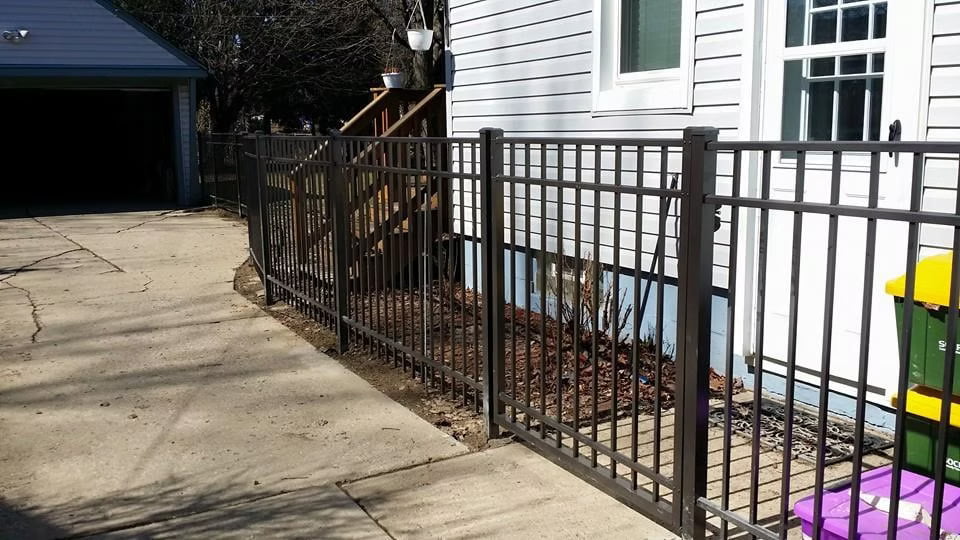 Aluminum bronze fence and gate